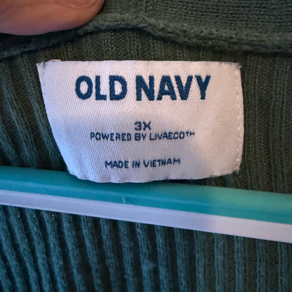 Old Navy Green Ribbed Sweater - Picture 3 of 3